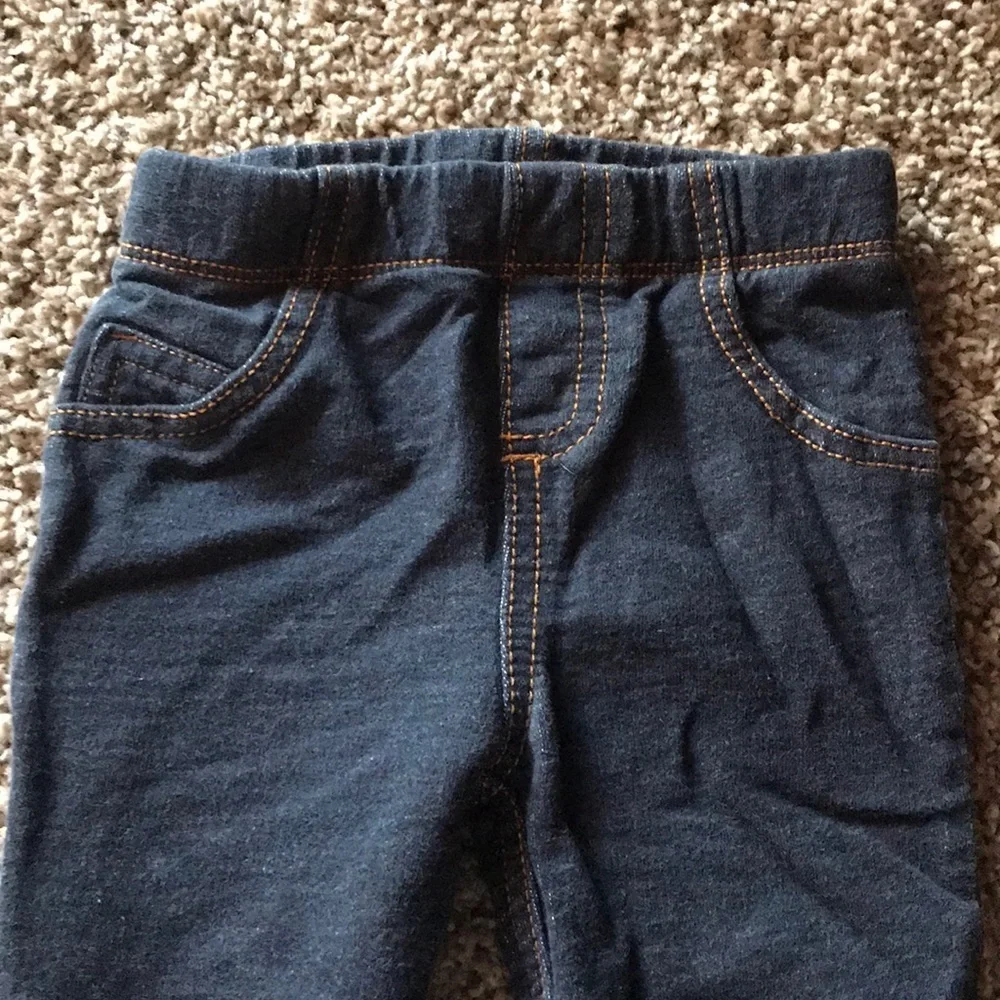Carter’s Blue Elastic Waist Stretch Pants Leggings